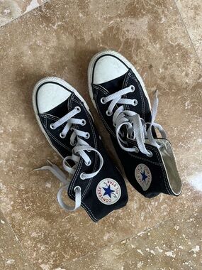 Converse High Top Sneakers - Black and White